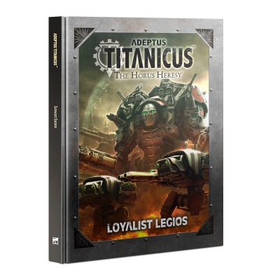 Tania książka Adeptus Titanicus Loyalist Legios z Games Workshop